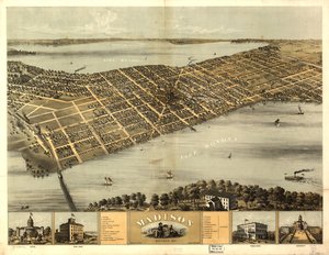 Madison, Wisconsin 1867. LOC 73694546