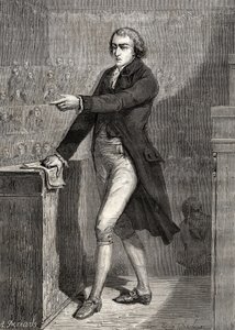 Jean-Baptiste Louvet de Couvrai, graverad av H. de la Charlerie, från 