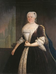 Porträtt av en drottning av Preussen, c.1739