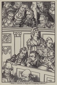 Illustration till The Essays of Elia av Charles Lamb (litho) av A. Garth Jones