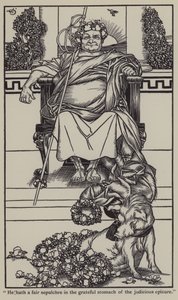 Illustration till The Essays of Elia av Charles Lamb (litho) av A. Garth Jones
