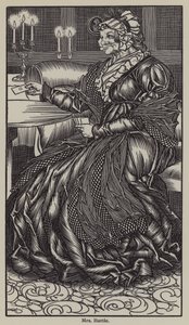 Illustration till The Essays of Elia av Charles Lamb (litho) av A. Garth Jones