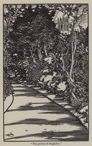 Illustration till The Essays of Elia av Charles Lamb (litho)