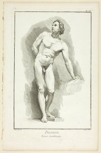Design: Akademisk figur, från Encyclopédie av A. J. Defehrt