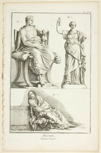 Design: Draperade figurer, från Encyclopédie