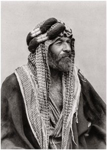 En arabisk sheikh, Irak, 1925