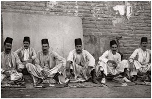 Turkiska växlare, Bagdad, Irak, 1925 av A. Kerim