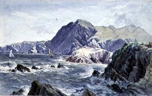 Hillsborough, från Capstone, Ilfracombe av A. Newton Brooke