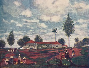 Kaffegården, 1916 av A. S. Forrest