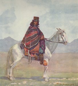 En araukansk indian, 1916