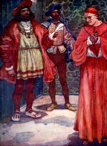 Henry skickade Wolsey bort från domstolen, c1529, 1905.