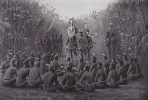 Invigningsceremoni i Torres Straits av A. Trevor Haddon