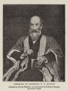 Porträtt av professor T G Bonney av A. Trevor Haddon