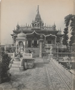Pareshnath, Jain-templet, Calcutta, ca. 1890-talet. av A. W. A. Plâté Studio