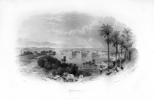 Bombay, Indien, 1800-talet.