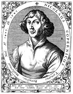 Nicolaus Copernicus, polsk astronom, 1645 av A. de Bry