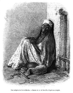 En kvinna från Santa Marta, Colombia, 1800-talet