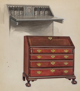 Skrivbord av Aaron Dermansky