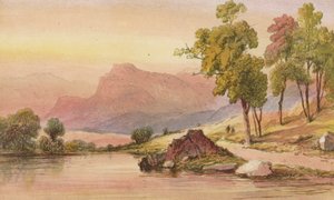 En spets av Ben Lomond (chromolitho)