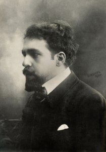 Porträtt av den franske kompositören Reynaldo Hahn (foto)