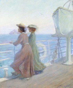 Nearing Home, ca 1905 (olja på duk)