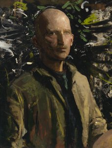 Abbott Handerson Thayer, självporträtt, 1920.