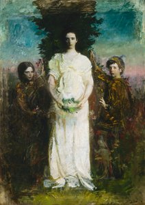 Mina barn (Mary, Gerald och Gladys Thayer) av Abbott Handerson Thayer