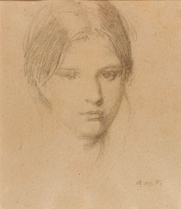 Porträtt av konstnärens dotter, Mary av Abbott Handerson Thayer