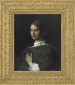 Porträtt av konstnärens äldsta dotter, 1893-94 av Abbott Handerson Thayer
