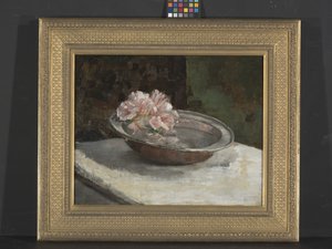 Stilleben (olja på duk) av Abbott Handerson Thayer