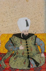Ahmed I 1590-1617, Sultan av det osmanska riket, ca 1705 av Abdulcelil Levni
