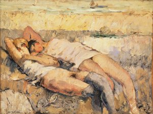 Två vänner, ca 1925 av Abel Bertram