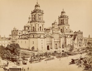 Vistas Mexicanas. Mexiko. Katedralen.