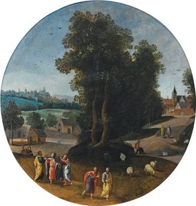 Kristus på vägen till Emmaus