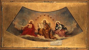 Franska: Le Père éternel, le Christ et la Vierge