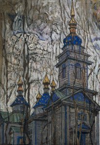 Träkyrka av Abraham Anshelovich Manievich