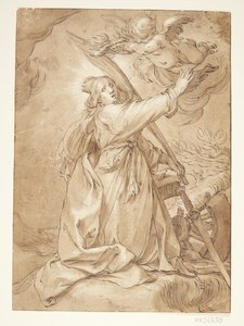 Catharina som martyr av Abraham Bloemaert