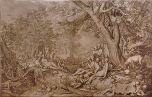 Den gyllene åldern av Abraham Bloemaert