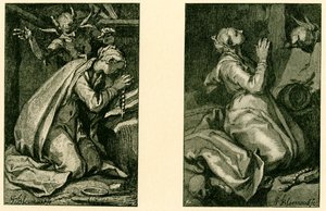 Heliga ångerfulla av Abraham Bloemaert