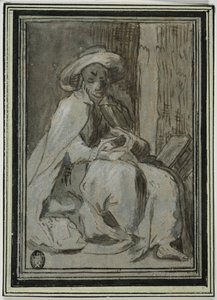 Sankt Johannes av Lykopolis av Abraham Bloemaert