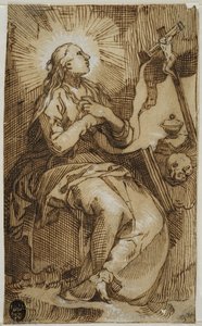 Sankta Maria Magdalena av Abraham Bloemaert