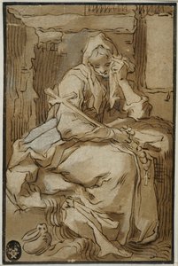 Heliga Thaïs av Abraham Bloemaert