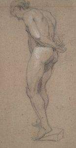 Stående manlig naken av Abraham Bloemaert
