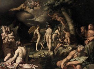 Domen i Paris av Abraham Bloemaert