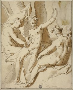 De tre öden av Abraham Bloemaert