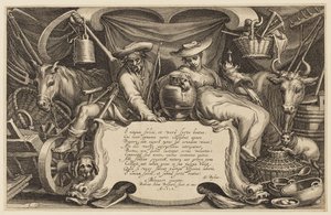 Titelsida, "The Farmhouse and Landscape Series" av Abraham Bloemaert