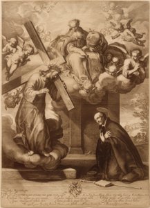 Vision av Ignatius av Loyola vid La Storta av Abraham Bloemaert