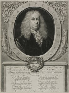 Porträtt av D. Hieronymous van Beverningk av Abraham Blooteling