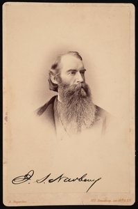 Porträtt av John Strong Newberry 1822-1892, mellan 1876 och 1887. av Abraham Bogardus
