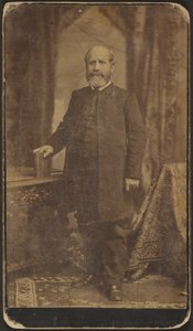 Porträtt av en man av Abraham Bogardus